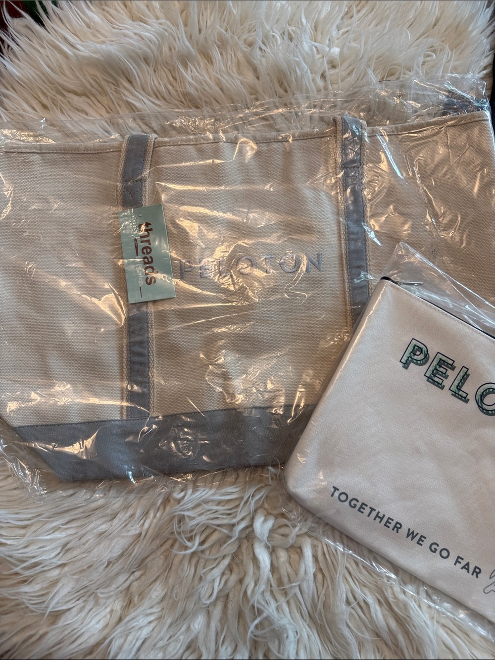 NWT Peloton branded bags/pouch Bundle View 2
